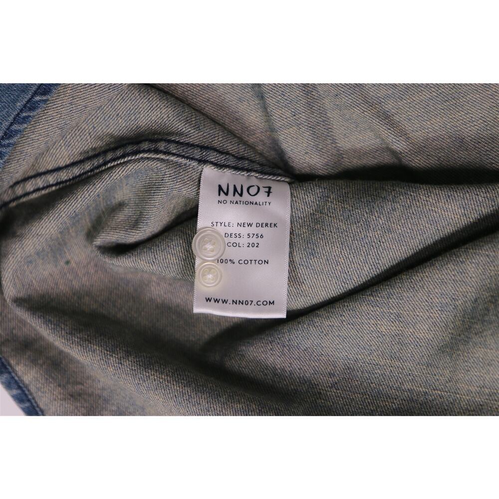 NN07 New Derek 5756 Denim Button-Up Shirt Men's XL New! - Picture 8 of 8